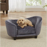 Wooden Connie Dog Sofa (Grey) - WoodenTwist